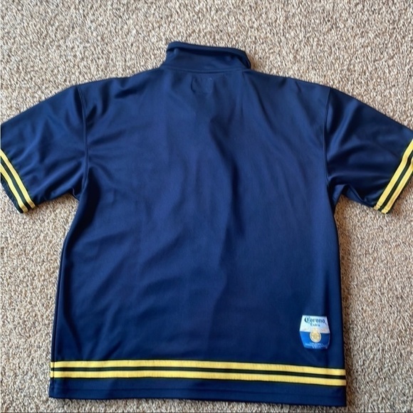 Corona Extra Mens Extra Large Short Sleeve Baseball Jersey by Calhoun Sports - Picture 5 of 5